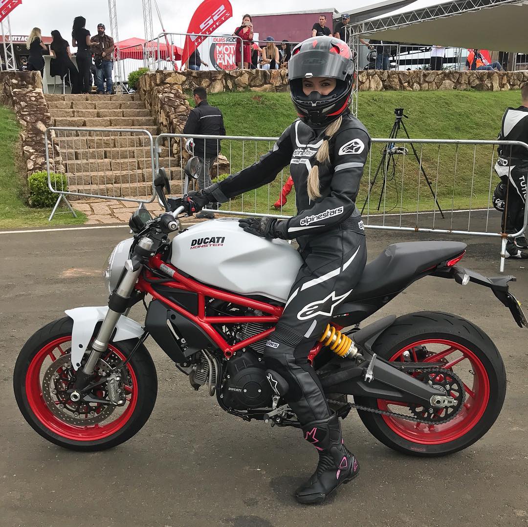 Ducati Monster 797 on Ridin'GirlsBlog