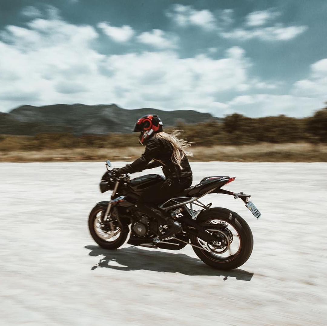 Triumph Street Triple RS on Ridin'GirlsBlog